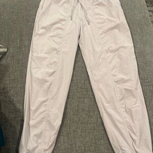 Lululemon Dance Studio Jogger Womens 10 Misty Pink Lightweight Performance Pants